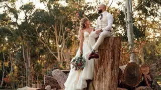 The Blue Mountains Backyard Wedding of David and Natalie