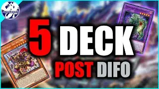 5 OTTIMI DECK POST DIMENSION FORCE! - |YuGiOh|