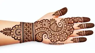 Easy Simple Front hand Mehndi design | Arabic mehndi design | New mehandi design | mehandi | mehendi