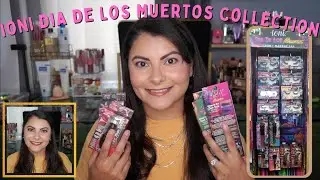 Trying IONI DIA DE LOS MUERTOS COLLECTION from DOLLAR TREE | GRWM | Makeup Mommas