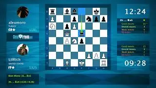Chess Game Analysis: LilRich - alexmoro : 1-0 (By ChessFriends.com)