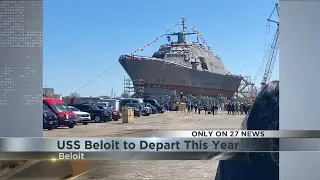 USS Beloit prepares for launch, City of Beloit filled with pride