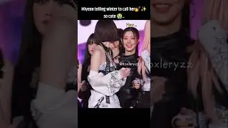 Stop they are so cute😭.. #kpop #funny #fypシ゚viral #aespa #minjeong #miyeon #idle #mys #neverland