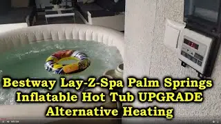 Lay-Z-Spa upgrade Pump and Heater - even for winter time