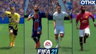 FIFA 21 | ALL Realistic Signature Running Styles w/ Ronaldo, Messi, Haaland and More! @Onnethox