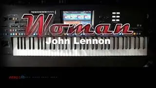 Woman - John Lennon, Cover, eingespielt mit titelbezogenem Style auf Yamaha Genos