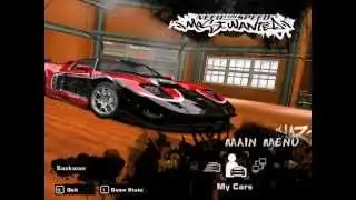 Need For Speed: Most Wanted: New Main Menu/My Cars Showroom & Safehouse