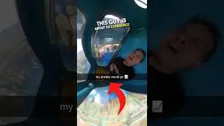Getting stuck in a waterslide 😳