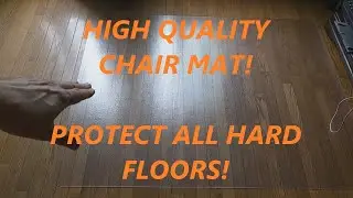 HIGH QUALITY CHAIR MAT ES Robbins Rectangle Protect Hard Floors, 46