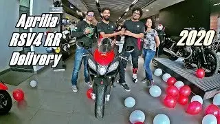 2020 APRILIA RSV4 RR DELIVERY In Bangalore INDIA | The CarTrigger