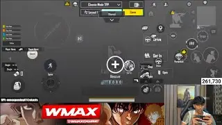 WMAX GAMING NEW SENSITIVITY & CONTROL CODE 🔥BGMI / PUBG Mobile 4.1 (2026) JANUARY 12 #wmaxgaming 