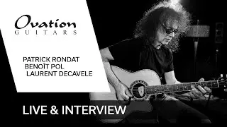 Session 🎸 & Interview 🎙: Patrick Rondat visiting Ovation France