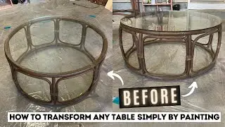 Furniture Makeover in under 5 MINUTES! | Ashleigh Lauren