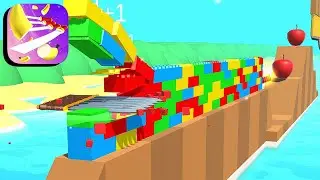Flying Cut ​- All Levels Gameplay Android,ios (Levels 972-974)