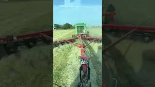 Baler Connection #balerconnection #haytrain #johndeere