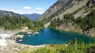 BEAUTIFUL STUNNING Washington Alpine Lake for #troutfishing #pnw