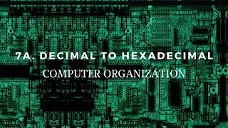 7A. Decimal to Hexadecimal