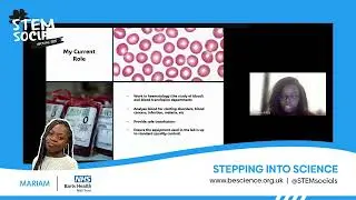 Meet Mariam,Biomedical Scientist at NHS |STEM Virtual Career talks 2025