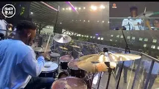 AMAPIANO PRAISE MEDLEY THAT SHOOK THE WHOLE CROWD AT MMPRAISE 2025 || DRUM CAM || MUST WATCH!!!