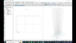 Tall building 32 floors design in Etabs part1. #tallbuildings #structure #csi #etabs #viral #design