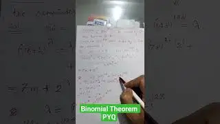 Remainder Based Problem #Binomial Theorem PYQ