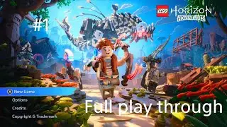 LEGO Horizon Adventures full play through part 1