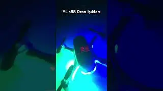 YL s88 dron renkli ışıkları