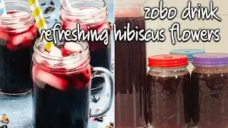 How To Make Healthy Zobo Drink // Hibiscus Tea // Bisscap Drink // Healthy Immune System Drink