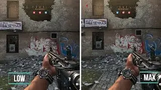 Call of Duty: Modern Warfare - RX 470 - i5 3330 - Low VS Max Settings - FPS Test