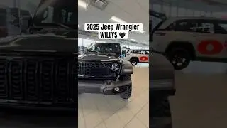 2025 Jeep Wrangler WILLYS 🖤This guy got a character 😎