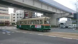 広島電鉄1900形1914号『平安』 元宇品口〜海岸通