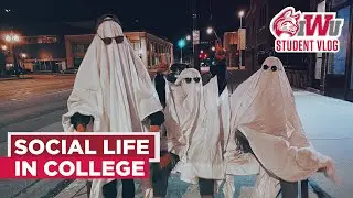 STUDENT VLOG 004: Social Life in College ft. Maddie // Indiana Wesleyan University