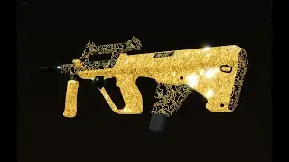 AUG A2 (Damascus Gold Showcase) - Bad Business