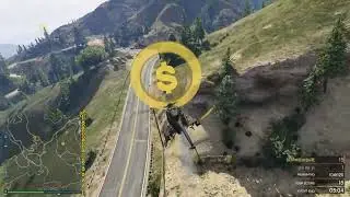 GTA V Online ~ Collect Coins Air Challenge Winner Winner Chicken Dinner