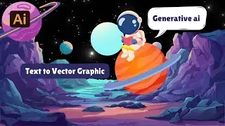 Adobe Illustrator AI Generative Tool Text to Vector Graphic