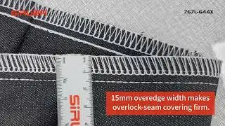 Ultra High Speed Wide Overedge Overlock Sewing Machine《SiRUBA 767L-644X-3-528》