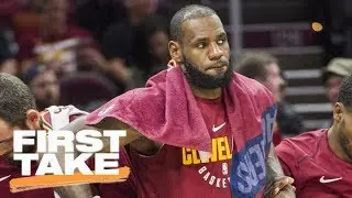 LeBron James out for rest of preseason: Will he play in Cavs vs. Celtics opener? | First Take | ESPN