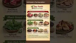 Top Iron Rich Foods to Boost Energy and Prevent Iron Deficiency
