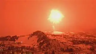 World&rsquo;s largest firework explodes over Colorado Rockies | Guinness World Record Biggest Firework2020