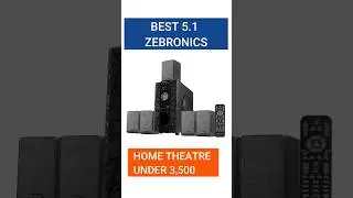 Zebronics 5.1 Home Theatre Speaker🔥Best Home Theater System under 3000 2025🔥Best Soundbar Under 3000