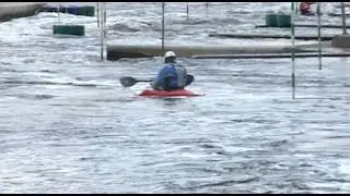 (BBC My Notts) Holme Pier Point - Chris Henson, Kayaking