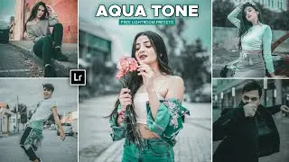 Lightroom Aqua Tone Editing Tutorial | Mobile Photography Tips | Free Lightroom Mobile Presets #edit