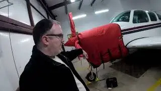 Preheating my Bonanza - Winter flying in the midwest