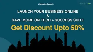 Ramadan 2021 || Empowering Businesses To Grow Online With Complete Success Suite || Code Brew Labs