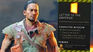 Blackout: How to UNLOCK Takeo! (Emperor Letter Location)
