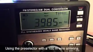 Testing the MFJ-1046 Antenna Preselector