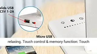 LED Desk Lamp, Eye Caring Table Lamps, Natural Light Protects Eyes, 5 Modes, 10 Brightness&hellip;