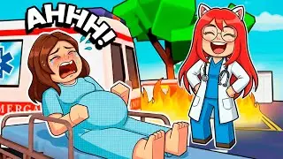 MENTIMOS a una MAM&Aacute; EMBARAZADA en BROOKHAVEN y TODO se sali&oacute; de control 👶 | RP Roblox Luly