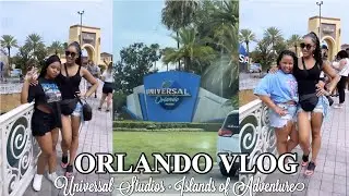 ORLANDO VLOG | VISITING UNIVERSAL STUDIOS + ISLANDS OF ADVENTURE |FAMILY VACATION PT 2| TAMERACHANEL