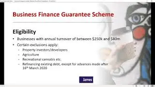 Covid-19 Government Support Update Webinar - May 2020